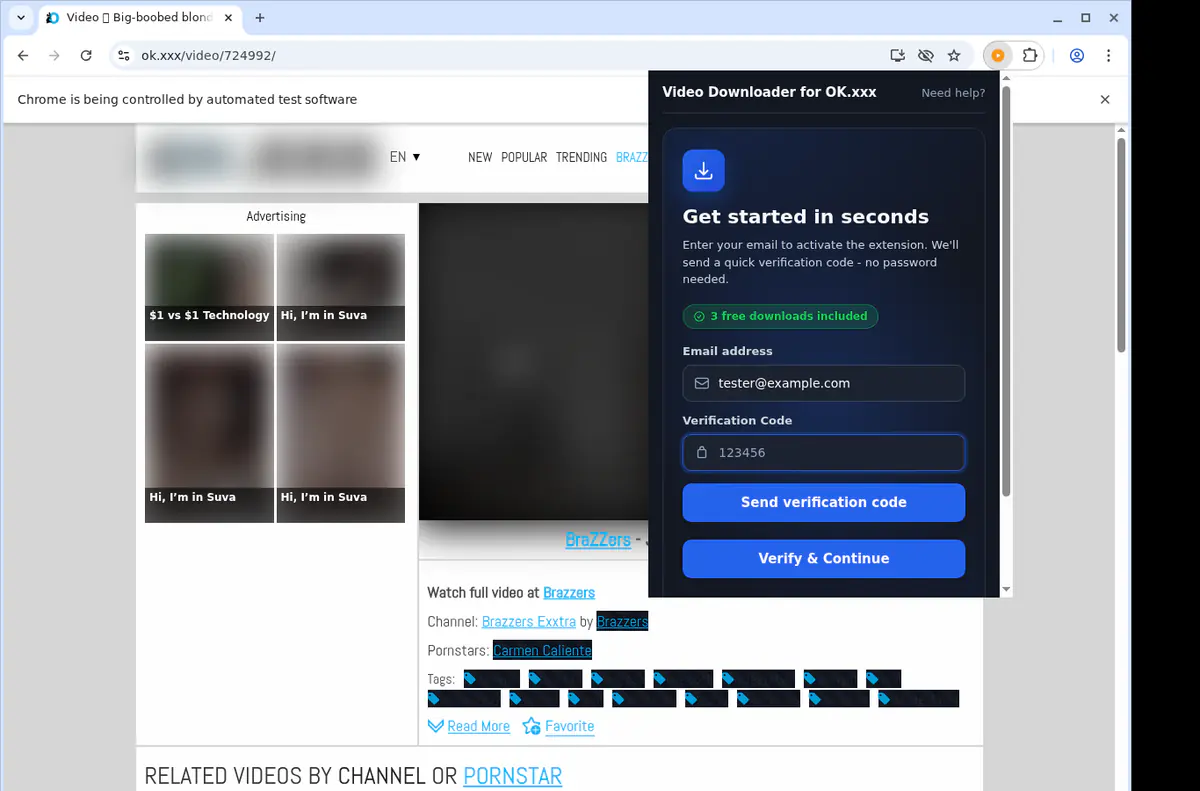 Okxxx Video Downloader screenshot 4